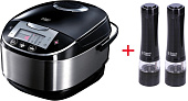 Мультиварка Russell Hobbs 21850-56 металл + Измельчитель специй электрический 28010-56