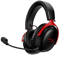 Наушники-гарнитура игровые HyperX 77Z46AA Cloud III Wireless красный Наушники-гарнитура игровые HyperX 77Z46AA Cloud III Wireless красный