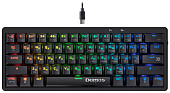 Клавиатура игровая механическая Defender Deimos GK-303 RU,RGB черный