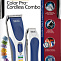 Машинка для стрижки волос Wahl Color Pro Cordless Combo бело-синий