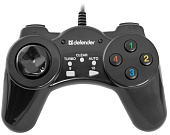 Геймпад проводной Defender Vortex USB черный
