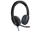 Наушники-гарнитура Logitech Headset H540 USB черный