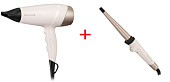 Фен Remington D4740 белый + Плойка конусная CI4740 белая