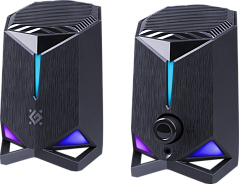 Акустическая система 2.0 Defender Rocket черный