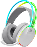 Наушники-гарнитура беспроводные Defender Tsunami BT/2.4G белый