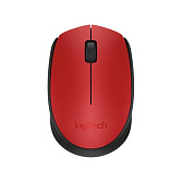 Мышь беспроводная Logitech M171 красный