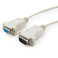 Кабель удлинитель Cablexpert CC-133-6-N, COM (RS232) порта, 9M/9F, 1.8м, пакет