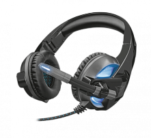 Наушники гарнитура игровая Trust GXT 410 Rune Illuminated Headset с подсветкой