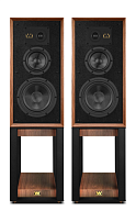 Комплект полочной акустики со стойками Wharfedale Super Linton орех