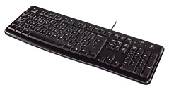Клавиатура проводная Logitech K120 черный
