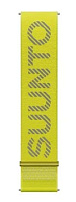 Ремешок текстильный для часов Suunto 22 мм желтый S+M
