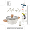 Кастрюля Bergner Naturally  BG BG-34746-CR