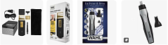 Бритва мужская сеточная Wahl Travel Shaver черный + Wahl Nose trimmer Бритва мужская сеточная Wahl Travel Shaver черный + Wahl Nose trimmer