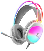 Наушники-гарнитура игровые Defender Eclipse белый