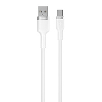 Кабель Olmio Rapid USB 2.0 - Type-C  1.2, 3A белый