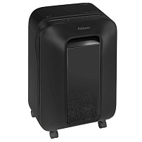 Шредер Fellowes® Powershred® LX201, черный, DIN P-5, 2х12 мм, 12 лст., 22 лтр., Jam Proof™, SafeSens