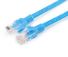 Патч-корд LSZH UTP Cablexpert, кат. 5e, 20м, синий