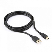 Кабель USB 2.0 Pro Cablexpert CCP-USB2-AM5P-6, AM/miniBM 5P, 1.8м, экран, черный, пакет