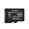 Карта памяти MicroSD 128GB Class 10 UHS-I Kingston SDCS3/128GBSP