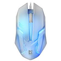 Мышь проводная Defender Сyber MB-560L белый Мышь проводная Defender Сyber MB-560L белый