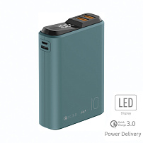 Зарядное устройство Power bank Olmio QS-10, 10000mAh мурена