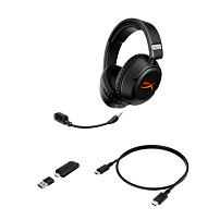 Наушники-гарнитура игровые беспроводные HyperX B5VC4AA Cloud Flight 2 черный