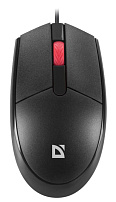 Мышь проводная Defender Delta MM-523 бесшумная черный Мышь проводная Defender Delta MM-523 бесшумная черный