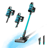 Пылесос вертикальный Cecotec Conga Rockstar 1500 Horizon Genesis XL голубой