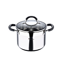 Кастрюля Masterpro Foodies MP BGMP-1505-BK 20x14 cm 4L Кастрюля Masterpro Foodies MP BGMP-1505-BK 20x14 cm 4L