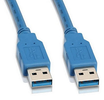 Кабель USB 3.0 Pro Cablexpert CCP-USB3-AMAM-6, AM/AM, 1.8м, экран, синий, пакет Кабель USB 3.0 Pro Cablexpert CCP-USB3-AMAM-6, AM/AM, 1.8м, экран, синий, пакет