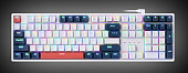 Клавиатура игровая механическая Redragon Whisper белый