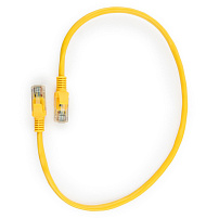 Патч-корд UTP Cablexpert, кат. 5e, 0.5м, жёлтый