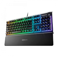 Клавиатура игровая Steelseries Apex 3 US 64795 черный