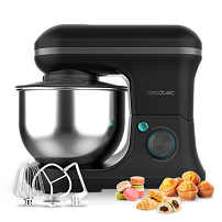 Миксер планетарный Cecotec Cecomixer Merengue 1200 черный