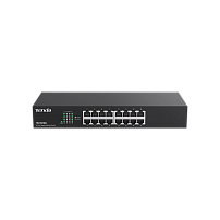 Коммутатор Tenda TEG1016D 16-port Gigabit Ethernet черный