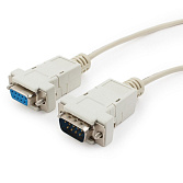 Кабель удлинитель Cablexpert CC-133-6-N, COM (RS232) порта, 9M/9F, 1.8м, пакет