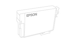 Риббон-картридж Epson C43S015376 Ribbon TM-300/U300/U210D/U220/U230, black/red (old)