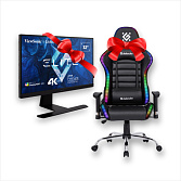 Комплект Монитор ViewSonic XG320U + Игровое кресло Defender Ultimate