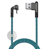 Кабель Olmio  X-Game Neo USB 2.0 - micro USB голубой
