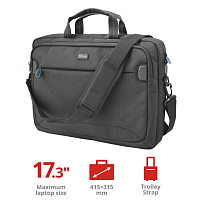 Сумка для ноутбука Trust Marra Carry 17.3" черный