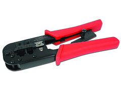 Инструмент Cablexpert T-568, обжимной универсальный (8p8c,6p6c,6p4c,6p2c), для витой пары и тел.лини Инструмент Cablexpert T-568, обжимной универсальный (8p8c,6p6c,6p4c,6p2c), для витой пары и тел.лини