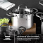 Кастрюля Masterpro Foodies MP BGMP-1505-BK 20x14 cm 4L