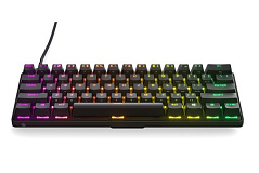 Клавиатура игровая Steelseries Apex Pro Mini US 64820 черный 