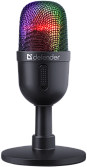 Игровой стрим микрофон Defender Forte GMC 350 USB черный