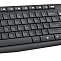 Комплект беспроводной клавиатура+мышь Logitech MK235 черный/серый
