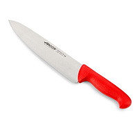 Нож шеф Arcos 2900 292222 250мм красный