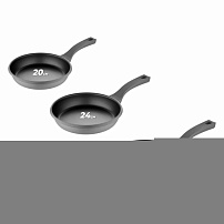 Набор сковородок Bergner Retro 20, 24, 28 см