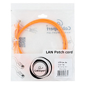 Патч-корд UTP Cablexpert PP12-1M/O кат. 5e, 1м, литой, многожильный (оранжевый)