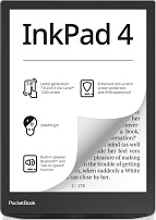 Электронная книга PocketBook PB743G серебряный