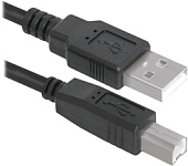 Кабель Defender USB04-17 USB2.0 AM-BM, 5.0м (ДЛЯ ПРИНТЕРА)